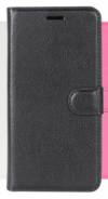 Samsung Galaxy Pocket 2  - Δερμάτινη Θήκη Stand Πορτοφόλι με Πίσω Κάλυμμα Σιλικόνης Μαύρο (ΟΕΜ)